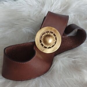Brown Leather Belt